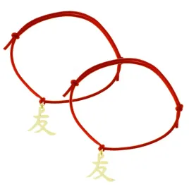 bransoletki-przyjazni-japonski-znak-srebro-zlocone