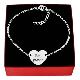 bransoletka-srebrna-serce-grawer-serduszko-personalizowane-srebro-925