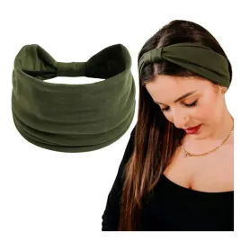 opaska-do-wlosow-zielona-turban-na-glowe-szeroka-elastyczna-mila-w-dotyku