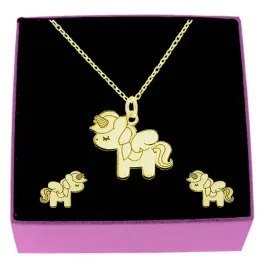 jednorozce-komplet-kucyk-pony-srebro-925-zlocone