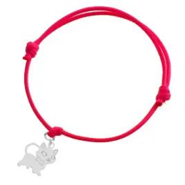 bransoletka-srebrna-dziecieca-kotek-sznurek-kolory-srebro-925