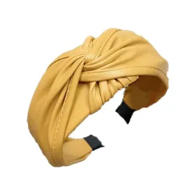 opaska-do-wlosow-szeroka-na-glowe-skorzana-zolta-ekoskora-pin-up-turban