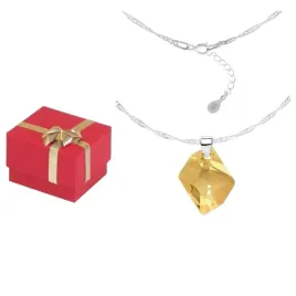 naszyjnik-srebrny-krysztal-swarovski-cosmic-20mm-golden-shadow