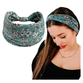 opaska-do-wlosow-zielona-turban-na-glowe-szeroka-w-kwiaty-mila-w-dotyku