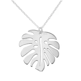 naszyjnik-srebrny-lisc-monstera-srebro-925