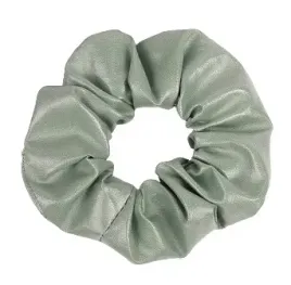 gumka-do-wlosow-gumki-scrunchie-ekoskora-zielona-frotka-skorzana-bez-laczen