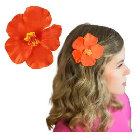 spinka-do-wlosow-pomaranczowa-kwiat-hibiskus-bezpieczna-lekka-i-efektowna
