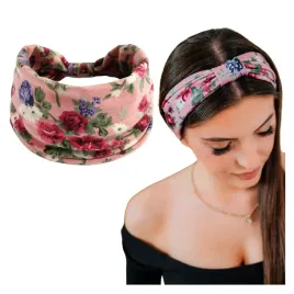 opaska-do-wlosow-rozowa-turban-na-glowe-szeroka-w-kwiaty-mila-w-dotyku