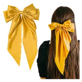 kokarda-do-wlosow-zolta-dluga-ozdobna-spinka-satynowa-kobieca-eleganck