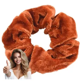 gumka-do-wlosow-welurowa-scrunchie-czerwona-bezpieczna-modna-frotka-wygodna