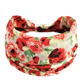 opaska-do-wlosow-czerwona-turban-na-glowe-w-kwiaty-elastyczna-mila-w-dotyku