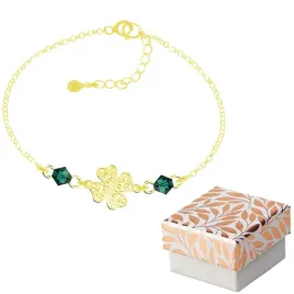 bransoletka-zlocona-koniczynka-kr-swarovski-srebro