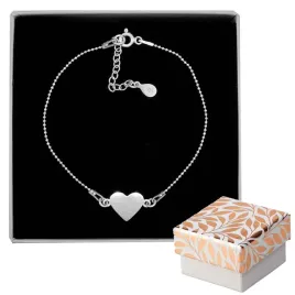 bransoletka-srebrna-diamentowna-serce-srebro-925