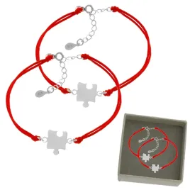 puzzle-bransoletki-przyjazni-sznurek-srebro-kolory