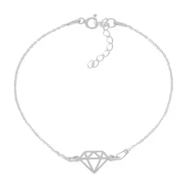 diament-srebrna-bransoletka-srebro-925