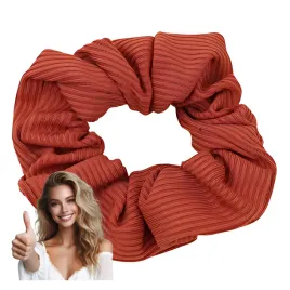 gumka-do-wlosow-w-prazki-scrunchies-czerwona-wygodna-frotka-ceglasta-modna