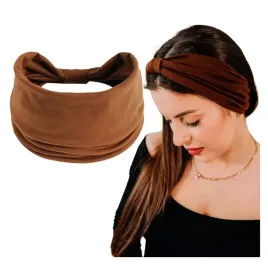 opaska-do-wlosow-brazowa-turban-na-glowe-szeroka-elastyczna-mila-w-dotyku