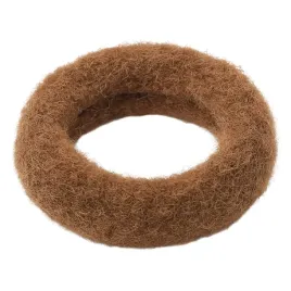 gumka-do-wlosow-zimowa-w-krate-brazowa-miekka-frotka-wygodna-modna