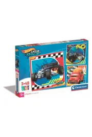 clementoni-supercolor-puzzle-3x48-el-hot-wheels-