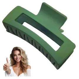 klamra-do-wlosow-duza-spinka-zielona-8-cm-dluga-klamerka-matowa-wytrzymala
