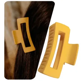 klamra-do-wlosow-duza-spinka-zolta-8-cm-dluga-klamerka-matowa-wytrzymala