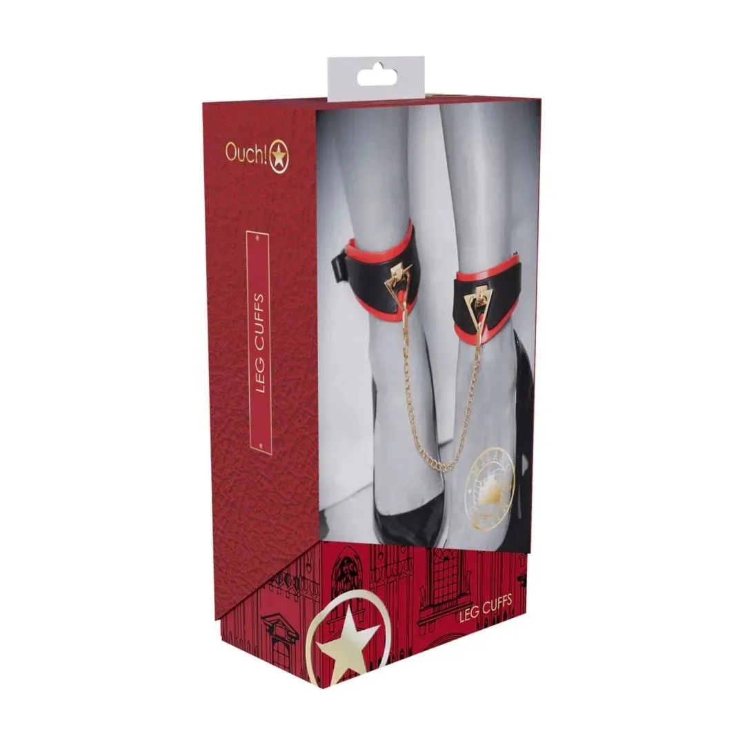milan-collection-leg-cuffs-black-red