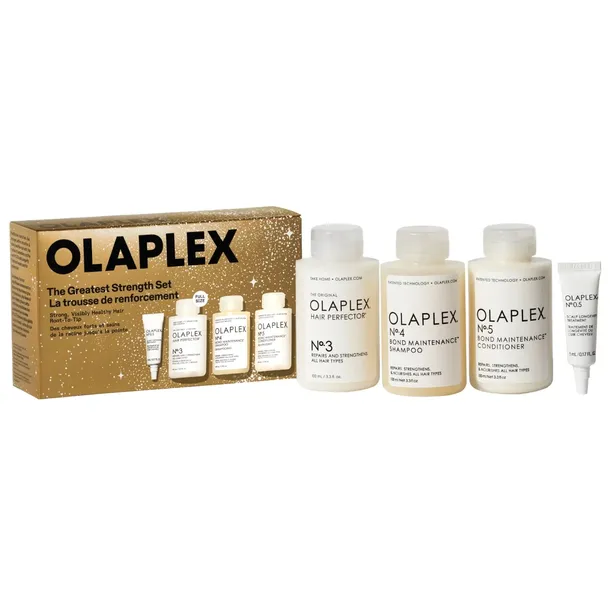 OLAPLEX The Greatest Zestaw Szampon + Odżywka + Serum + Maska