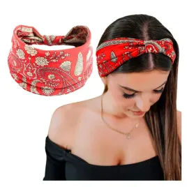 opaska-do-wlosow-czerwona-turban-na-glowe-szeroka-elastyczna-mila-w-dotyku