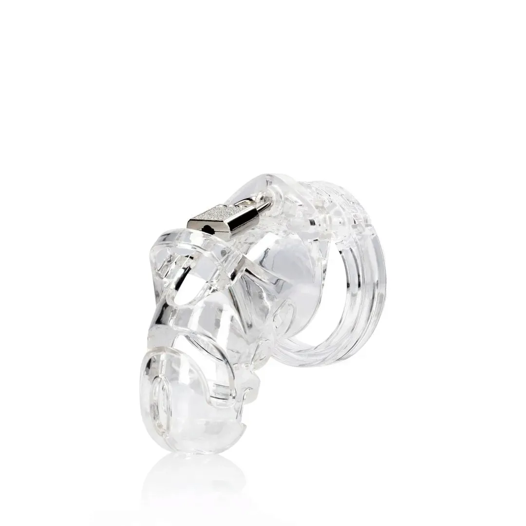 model-25-chastity-cage-3-5-9-cm-transparent