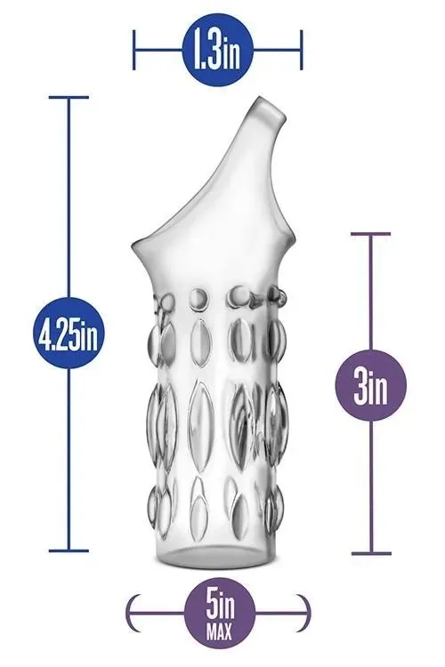 performance-studded-sleeve-ring-clear