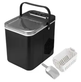 kostkarka-do-lodu-hoffen-14l-170w-czarna-automatyczna-2-rozmiary-kostek