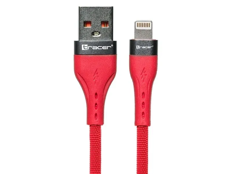 kabel-tracer-usb-a-lightning-1m-rd-tracer