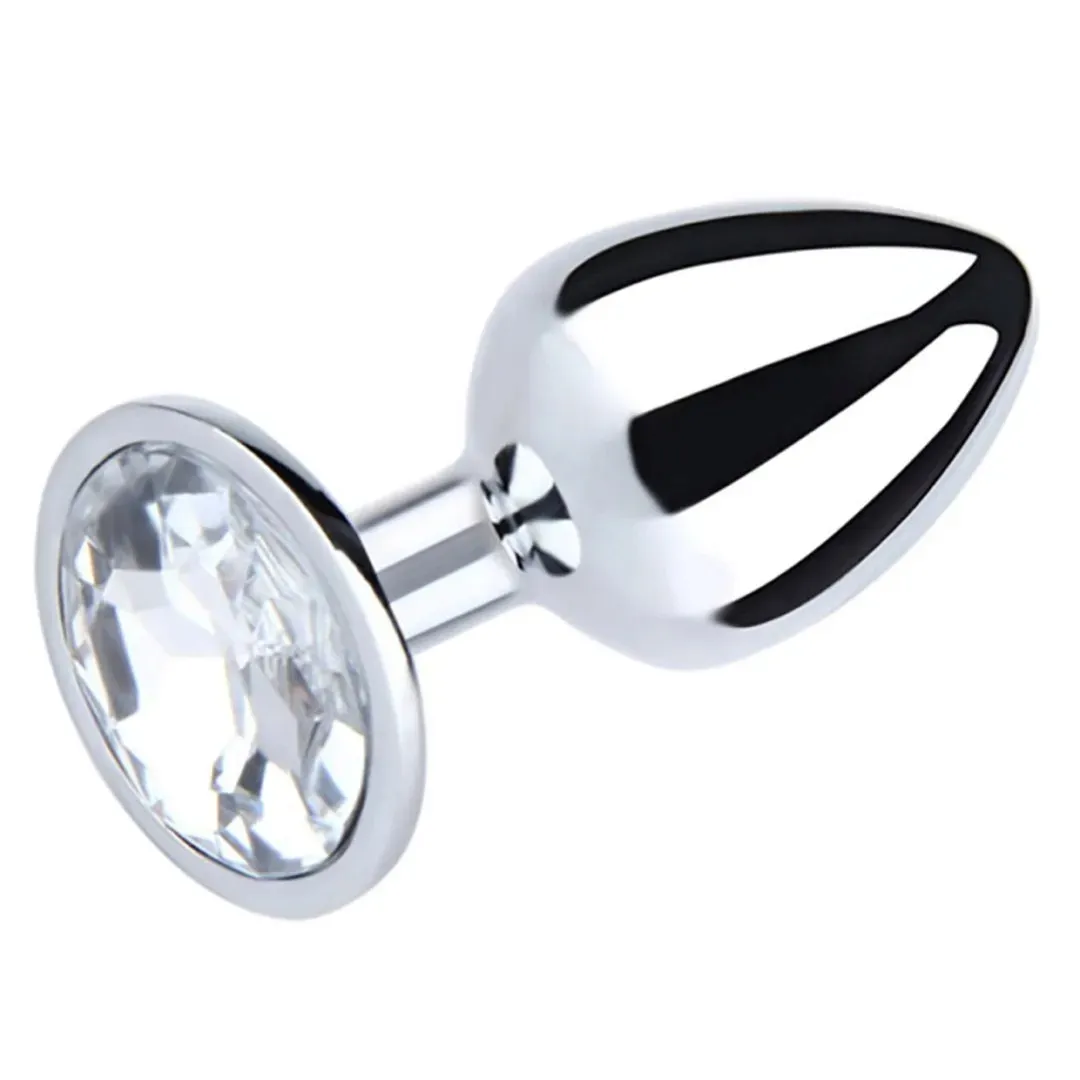 silver-medium-butt-plug-with-white-diamond
