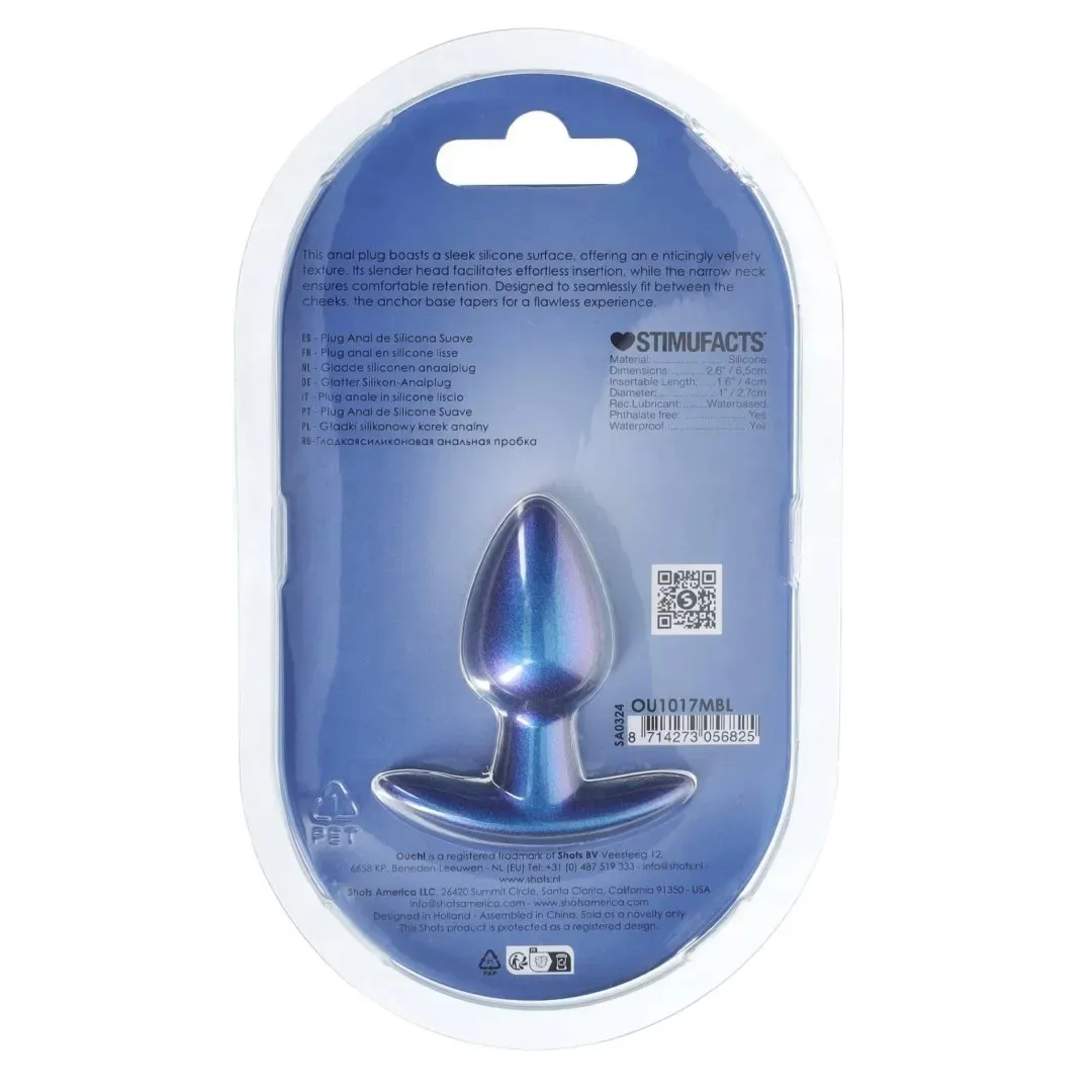 smooth-silicone-anal-plug-small-2-6-65-cm-metallic-blue