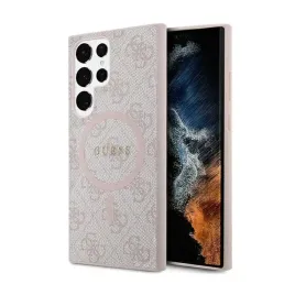 guess-4g-collection-leather-metal-logo-magsafe-etui-samsung-galaxy-s24-ul