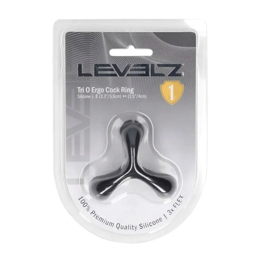 tri-o-ergo-silicone-cockring-black