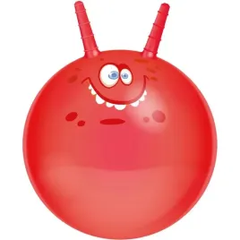 pilka-do-skakania-z-rogami-45cm-czerwona-eddy-toys