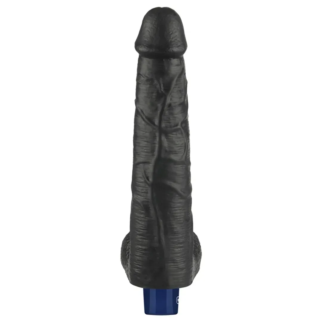 10-5-real-softee-rechargeable-tpe-vibrating-dildo-black-stan-nowy