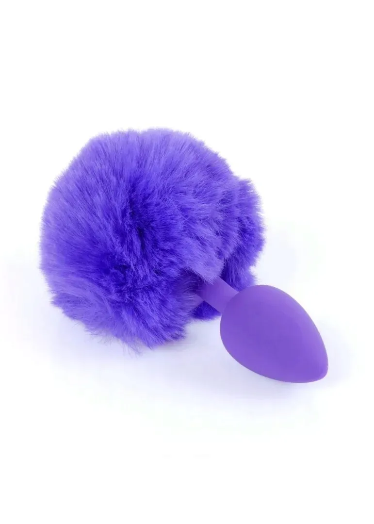 plug-jewellery-silicon-plug-bunny-tail-purple