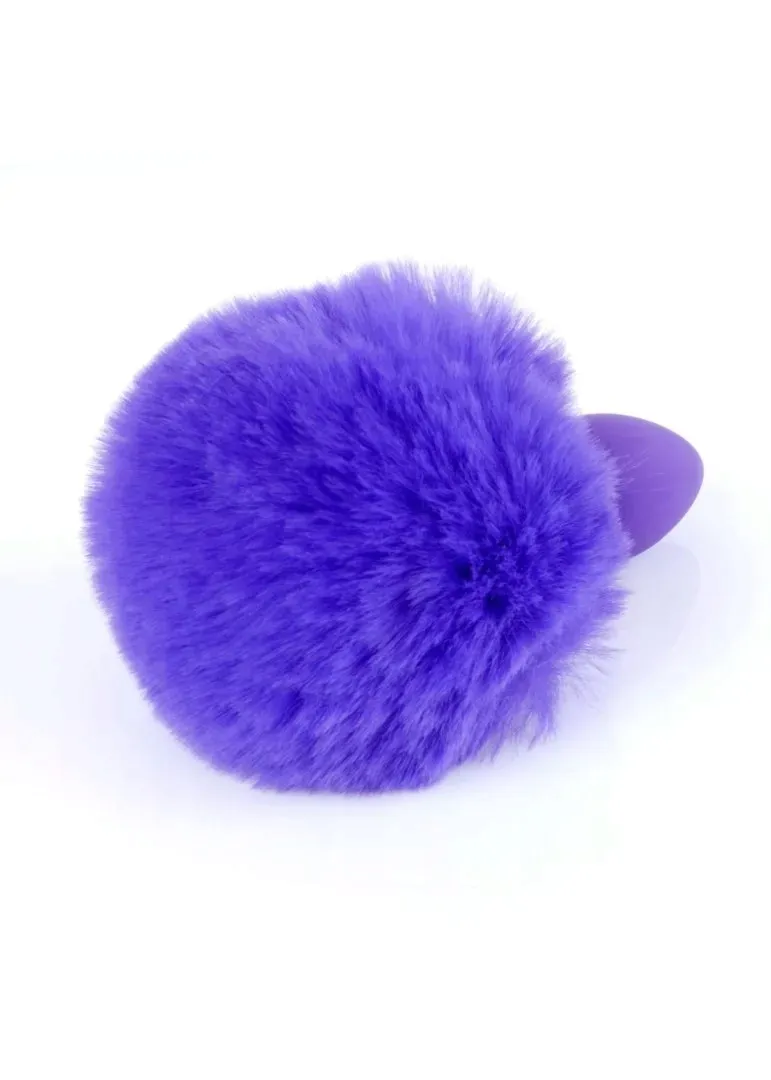 plug-jewellery-silicon-plug-bunny-tail-purple
