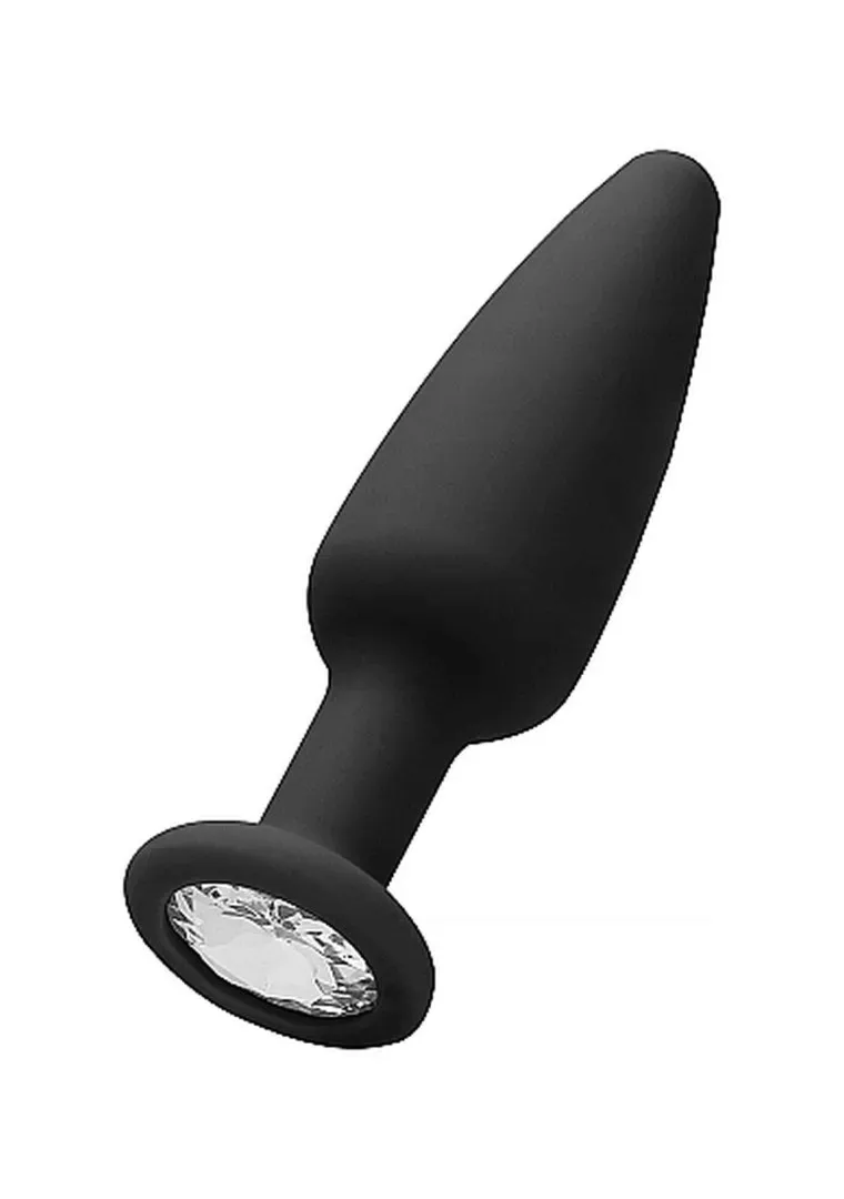 cone-shaped-diamond-butt-plug-black