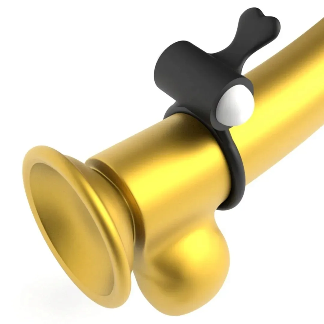 power-clit-silicone-cockring-black