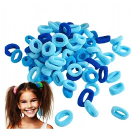 gumki-do-wlosow-niebieskie-zestaw-100-sztuk-mini-frotki-bezpieczne-wygodne
