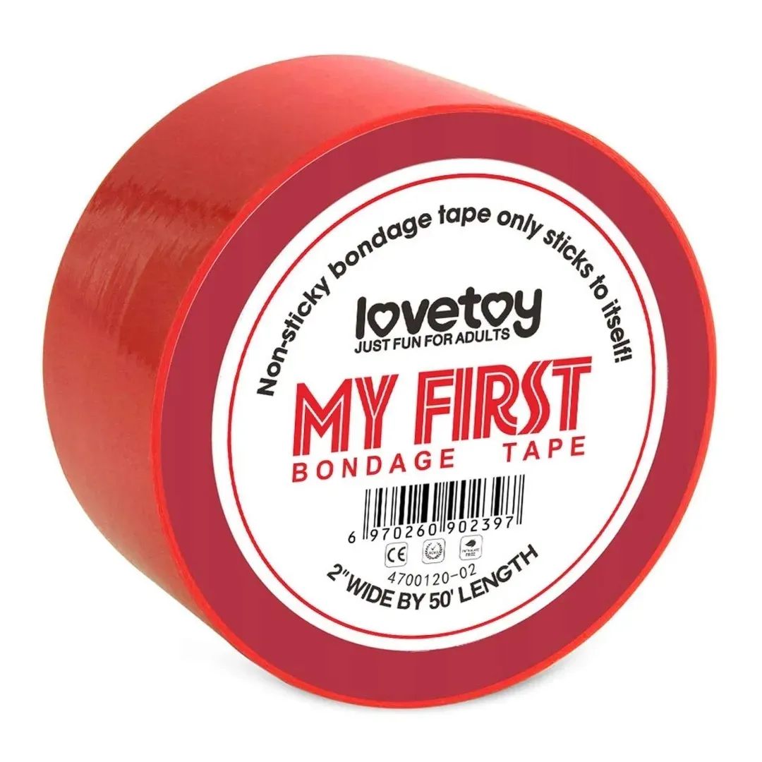 my-first-non-sticky-bondage-tape-red