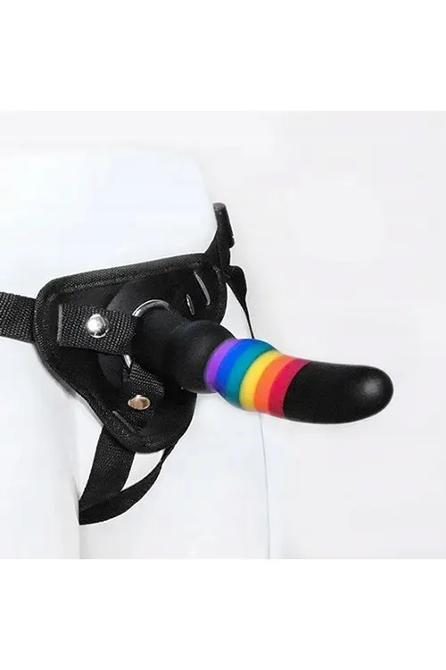 colourful-love-strap-on-solid-dildo