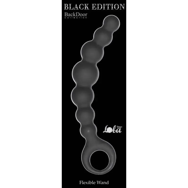 plug-anal-beads-flexible-wand-black