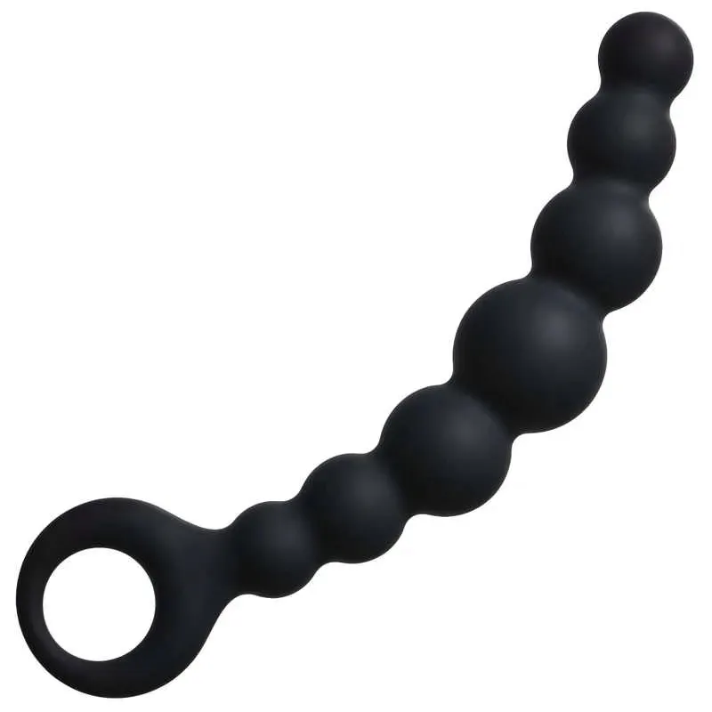 plug-anal-beads-flexible-wand-black