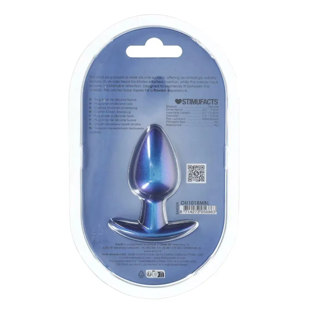 smooth-silicone-anal-plug-medium-3-1-79-cm-metallic-blue