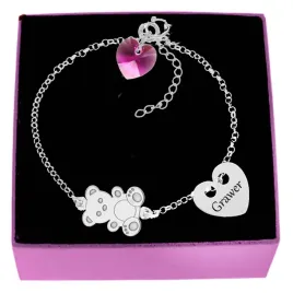 bransoletka-srebrna-dziecieca-mis-i-serce-swarovski-grawer-srebro-925