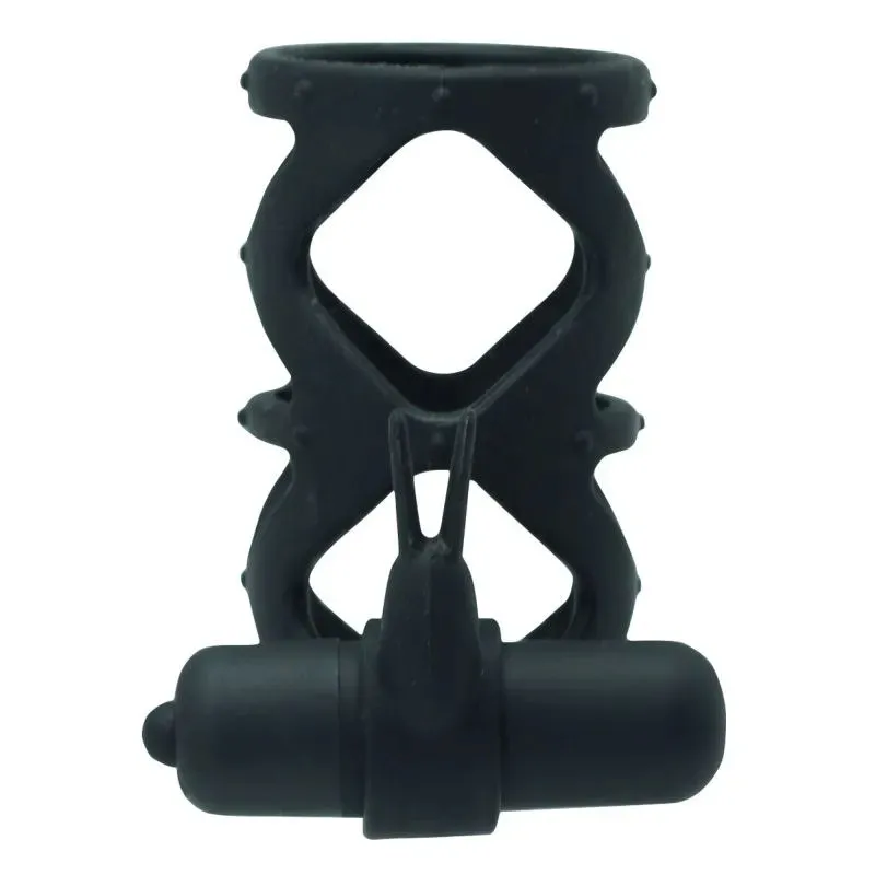 anello-fallico-timeless-slender-vibring-nero